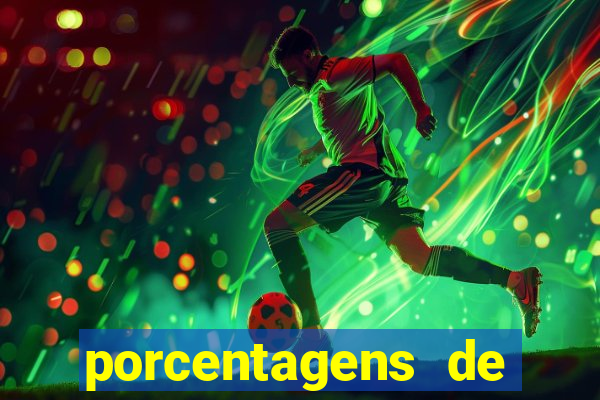 porcentagens de jogos pagantes